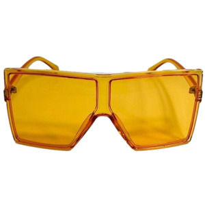 6072 | Orange Square Unisex Sunglasses